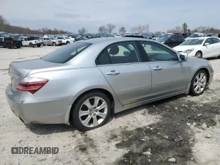 2009 Acura RL Technology with VIN JH4KB26689C001711, listed as a Copart auction lot 54769525 with 362,715 mi miles and Clean title. Bid and sale history available at DreamBid. Image 3.