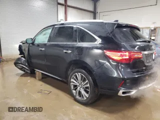 2019 Acura MDX Technology with VIN 5J8YD4H54KL034427, listed as a Copart auction lot 87233334 with 81,896 mi miles and Salvage title. Bid and sale history available at DreamBid. Image 2.