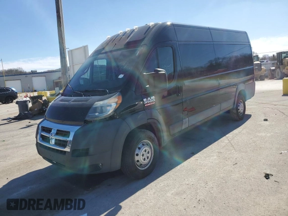 2018 Ram ProMaster Cargo with VIN 3C6URVJG6JE108378, listed as a Copart auction lot 47080175 with 299,201 mi miles and Clean Title. Bid and sale history available at carsss.com. Image 1.