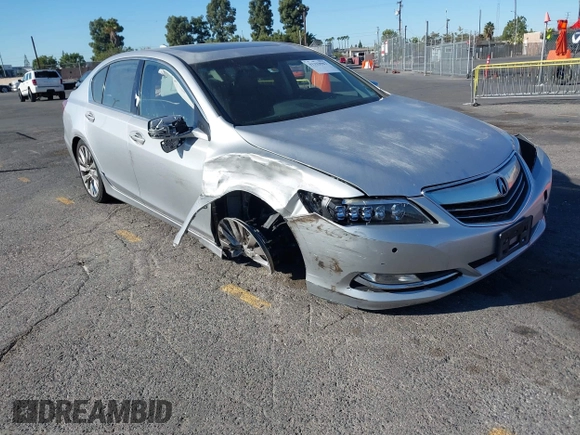 2015 Acura RLX Advance with VIN JH4KC1F91FC000347, listed as a IAAI auction lot 41323967 with 98,957 mi miles and . Bid and sale history available at DreamBid. Image 1.