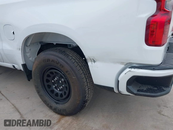 2024 Chevrolet Silverado 1500 Custom with VIN 3GCPABEK1RG423289, listed as a IAAI auction lot 41276637 with 199 mi miles and . Bid and sale history available at DreamBid. Image 19.