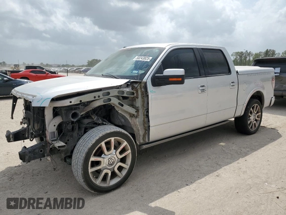 2011 Ford F-150 Lariat with VIN 1FTFW1E67BFB09387, listed as a Copart auction lot 50243825 with 135,945 mi miles and Salvage Title. Bid and sale history available at carsss.com. Image 1.