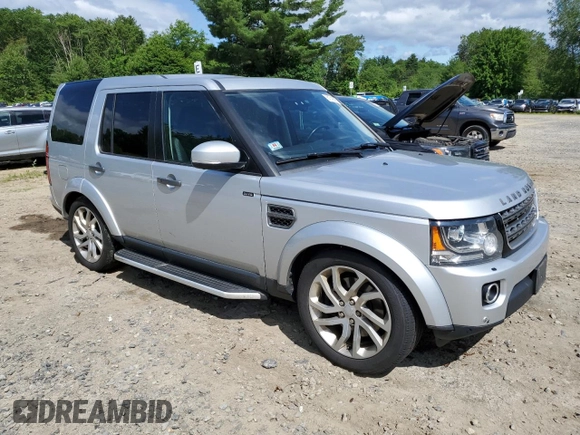2016 Land Rover LR4 HSE with VIN SALAG2V60GA819564, listed as a Copart auction lot 61740975 with 154,252 mi miles and Clean title. Bid and sale history available at DreamBid. Image 4.