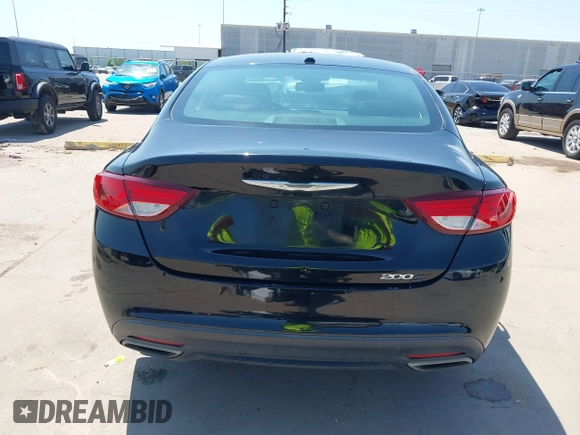 2015 Chrysler 200 S with VIN 1C3CCCBG6FN570407, listed as a IAAI auction lot 41958314 with 155,938 mi miles and . Bid and sale history available at carsss.com. Image 16.
