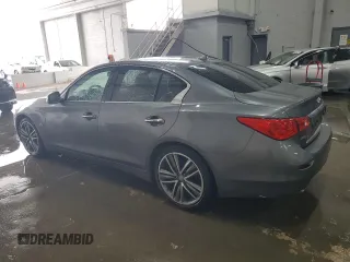 2017 Infiniti Q50 Signature Edition z VIN JN1EV7AR4HM834373, wystawiony jako Copart lot #56761575 z przebiegiem 44 333 mil mil oraz Szkoda całkowita • Salvage title. Historia ofert i sprzedaży dostępna na DreamBid. Obrazek 2.