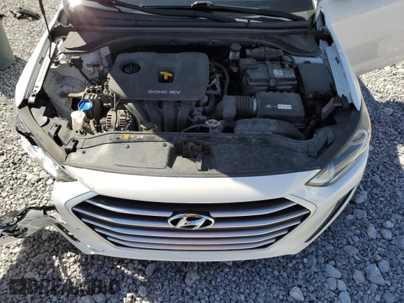2017 Hyundai Elantra SE with VIN 5NPD84LF6HH017966, listed as a Copart auction lot 55131735 with 128,865 mi miles and Salvage Title. Bid and sale history available at DreamBid. Image 11.