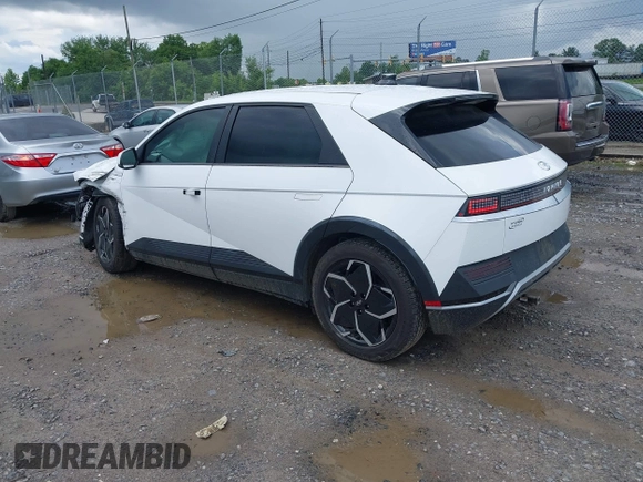 2022 Hyundai Ioniq 5 SEL with VIN KM8KN4AE4NU090938, listed as a IAAI auction lot 42507220 with 15,266 mi miles and . Bid and sale history available at DreamBid. Image 3.