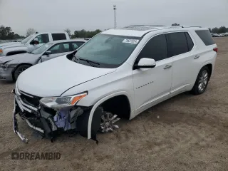 2020 Chevrolet Traverse High Country with VIN 1GNERNKW2LJ128319, listed as a Copart auction lot 79621524 with 83,590 mi miles and Salvage title. Bid and sale history available at DreamBid. Image 1.