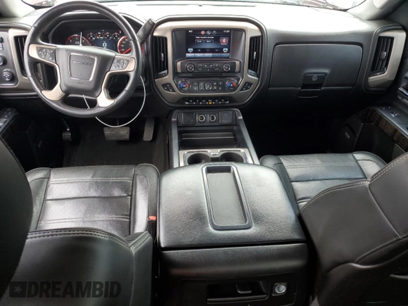2015 GMC Sierra 1500 Denali with VIN 3GTU2WEC0FG109273, listed as a Copart auction lot 52823815 with 102,079 mi miles and Salvage Title. Bid and sale history available at carsss.com. Image 8.