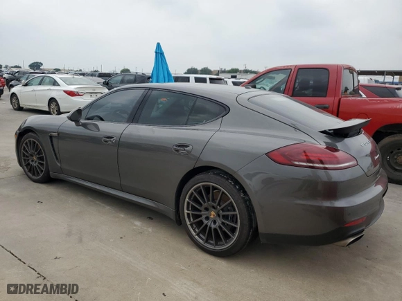2014 Porsche Panamera with VIN WP0AA2A78EL011004, listed as a Copart auction lot 55474484 with 80,524 mi miles and Salvage Title. Bid and sale history available at carsss.com. Image 2.