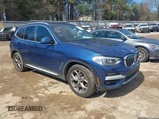 2021 BMW X3 sDrive30i with VIN 5UXTY3C09M9E25058, listed as a IAAI auction lot 41619833 with 94,179 mi miles and . Bid and sale history available at DreamBid. Image 1.