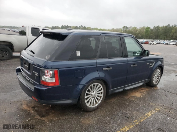 2011 Land Rover Range Rover Sport HSE with VIN SALSF2D47BA271899, listed as a Copart auction lot 51203735 with 168,620 mi miles and Salvage Title. Bid and sale history available at carsss.com. Image 3.