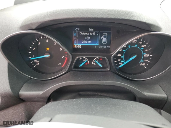 2015 Ford Escape SE with VIN 1FMCU0GX2FUC51801, listed as a Copart auction lot 45213475 with 70,158 mi miles and Clean Title. Bid and sale history available at carsss.com. Image 9.
