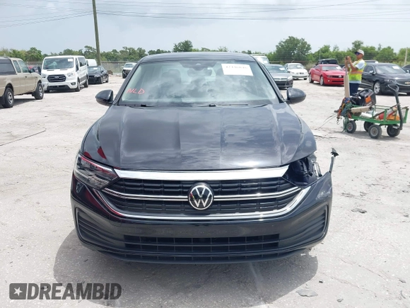2023 Volkswagen Jetta SE with VIN 3VW7M7BU3PM037141, listed as a IAAI auction lot 42446046 with 21,149 mi miles and . Bid and sale history available at DreamBid. Image 12.