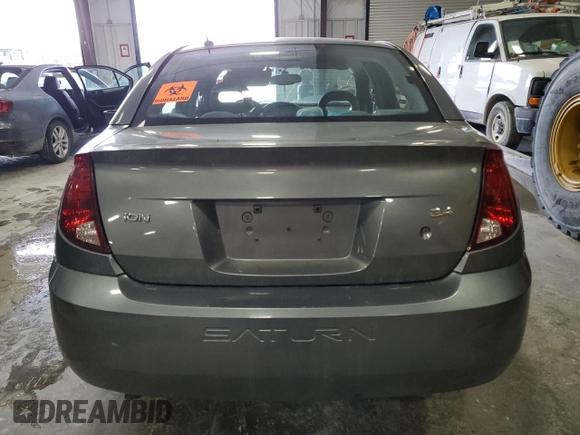 2006 Saturn ION z VIN 1G8AL58B66Z147727, wystawiony jako Copart lot #89365515 z przebiegiem Nie podano mil oraz Szkody całkowita. Historia ofert i sprzedaży dostępna na DreamBid. Obrazek 6.