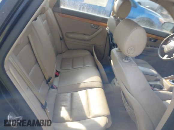 2007 Audi A4 2.0T with VIN WAUDF78E47A203824, listed as a IAAI auction lot 42367667 with 211,061 mi miles and . Bid and sale history available at DreamBid. Image 8.