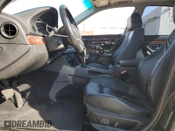 2003 BMW 5 Series 530iA with VIN WBADT63433CK37415, listed as a Copart auction lot 42794815 with 0 mi miles and Salvage Title. Bid and sale history available at carsss.com. Image 7.