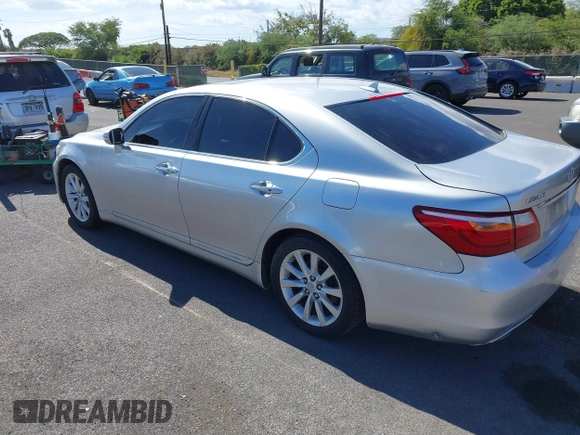 2011 Lexus LS 460 with VIN JTHBL5EF4B5102528, listed as a IAAI auction lot 42773934 with 155,970 mi miles and . Bid and sale history available at DreamBid. Image 3.