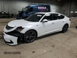 2024 Acura Integra Technology with VIN 19UDE4H68RA014417, listed as a Copart auction lot 56650825 with 14,291 mi miles and Salvage title. Bid and sale history available at DreamBid. Image 1.