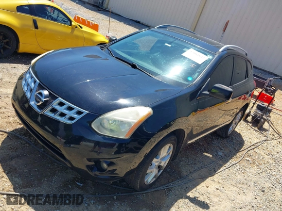 2012 Nissan Rogue S with VIN JN8AS5MTXCW256877, listed as a IAAI auction lot 42002637 with 241,611 mi miles. Bid and sale history available at carsss.com. Image 2.