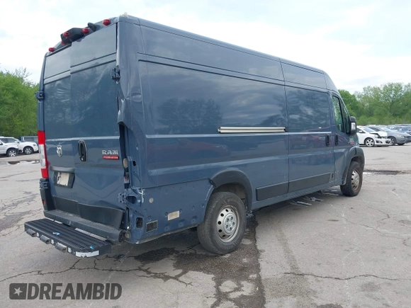 2022 Ram ProMaster Cargo with VIN 3C6MRVJG6NE112534, listed as a IAAI auction lot 42065900 with 80,679 mi miles and . Bid and sale history available at DreamBid. Image 4.
