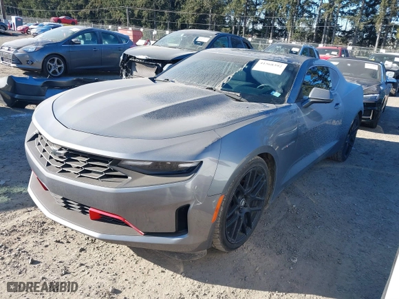 2019 Chevrolet Camaro 1LT with VIN 1G1FB1RS7K0112806, listed as a IAAI auction lot 41568392 with 57,652 mi miles. Bid and sale history available at carsss.com. Image 23.
