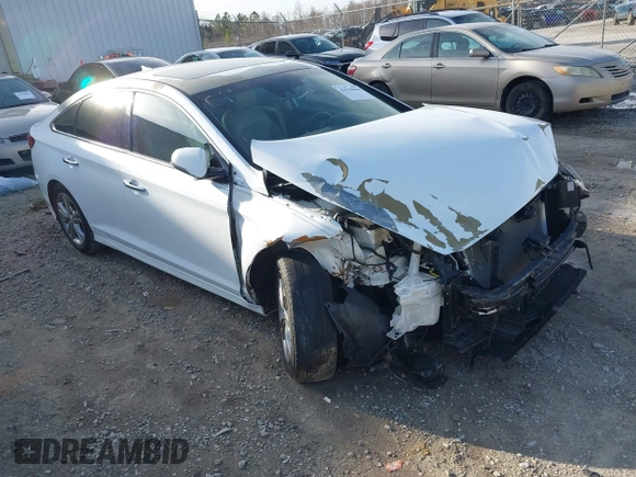 2018 Hyundai Sonata Limited with VIN 5NPE34AFXJH651308, listed as a IAAI auction lot 41539858 with 58,599 mi miles and . Bid and sale history available at DreamBid. Image 1.