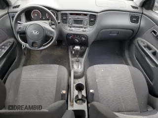 2010 Kia Rio LX with VIN KNADH4A37A6665399, listed as a Copart auction lot 72571284 with 132,610 mi miles and Salvage Title. Bid and sale history available at carsss.com. Image 8.