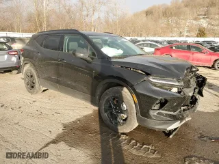 2024 Chevrolet Blazer LT with VIN 3GNKBCR4XRS216350, listed as a Copart auction lot 44721865 with 12,730 mi miles and Salvage Title. Bid and sale history available at carsss.com. Image 4.
