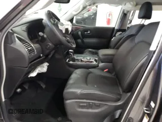2023 Nissan Armada SV with VIN JN8AY2AD6P9693600, listed as a Copart auction lot 49272165 with Not provided miles and Salvage title. Bid and sale history available at DreamBid. Image 7.