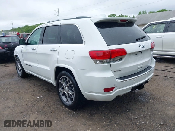 2020 Jeep Grand Cherokee Overland z VIN 1C4RJFCG9LC197401, wystawiony jako IAAI lot #42186412 z przebiegiem 64 870 mil mil oraz . Historia ofert i sprzedaży dostępna na DreamBid. Obrazek 3.