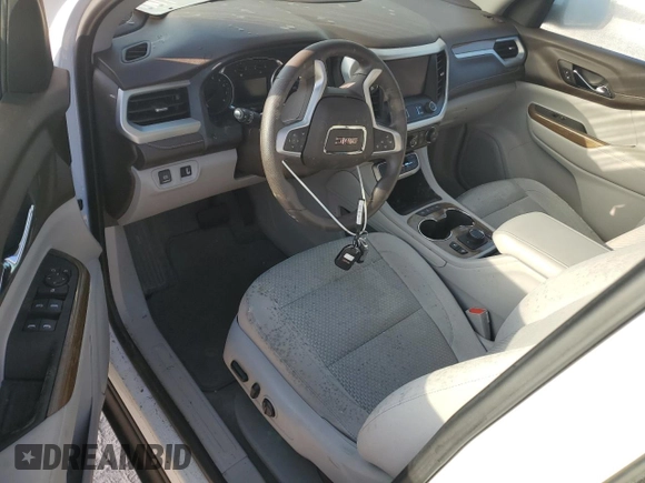 2021 GMC Acadia SLE with VIN 1GKKNKLS4MZ202512, listed as a Copart auction lot 83517074 with Not Provided miles and Non Repairable. Bid and sale history available at DreamBid. Image 8.