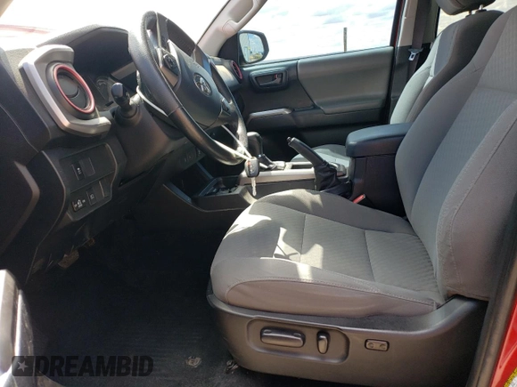 2020 Toyota Tacoma SR5 with VIN 3TMCZ5AN1LM365508, listed as a Copart auction lot 55976115 with 83,839 mi miles and Salvage title. Bid and sale history available at DreamBid. Image 7.
