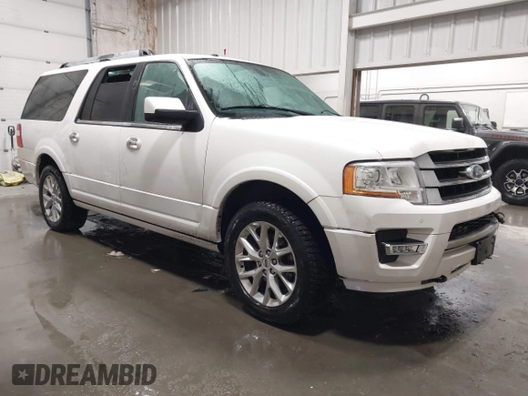 2015 Ford Expedition Max Limited с VIN 1FMJK2AT3FEF50514, выставлен на аукционе IAAI как лот 41550124 с пробегом 63 372 миль миль и . История ставок и продаж доступна на DreamBid. Изображение 1.