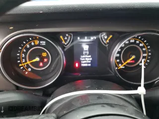 2018 Jeep Wrangler Sport with VIN 1C4GJXAG6JW291330, listed as a Copart auction lot 80825624 with 76,953 mi miles and Salvage Title. Bid and sale history available at carsss.com. Image 9.