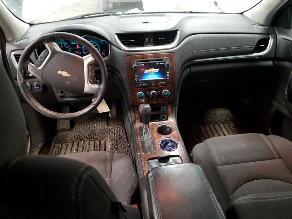 2013 Chevrolet Traverse LT with VIN 1GNKVGKD1DJ197416, listed as a Copart auction lot 47220605 with 137,620 mi miles and Salvage Title. Bid and sale history available at DreamBid. Image 8.