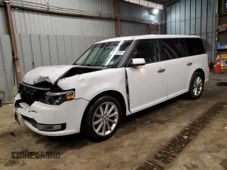 2017 Ford Flex Limited with VIN 2FMHK6D86HBA05113, listed as a Copart auction lot 44061665 with 104,090 mi miles and Clean Title. Bid and sale history available at carsss.com. Image 1.