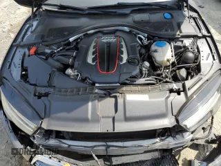2017 Audi S7 Prestige with VIN WAU2FAFC3HN043225, listed as a Copart auction lot 61791724 with 57,361 mi miles and Salvage Title. Bid and sale history available at carsss.com. Image 11.