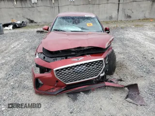 2019 Genesis G70 2.0T Advanced with VIN KMTG64LA3KU020510, listed as a Copart auction lot 76745374 with 52,921 mi miles and Non Repairable. Bid and sale history available at carsss.com. Image 5.