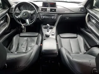 2014 BMW 3 Series 335i with VIN WBA3A9C55EF479359, listed as a Copart auction lot 48224715 with 98,747 mi miles and Salvage Title. Bid and sale history available at carsss.com. Image 8.