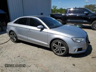 2019 Audi A3 Sedan Premium with VIN WAUAUGFF8K1016034, listed as a Copart auction lot 53133225 with 84,369 mi miles and Non Repairable. Bid and sale history available at carsss.com. Image 4.