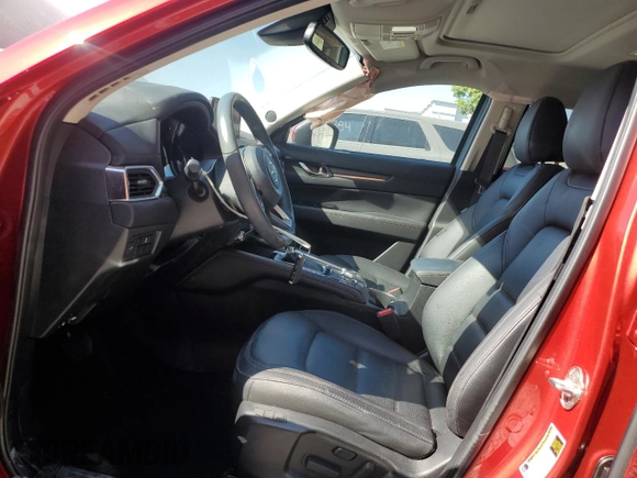 2023 Mazda CX-5 2.5 S Premium Package with VIN JM3KFBDM0P0268693, listed as a Copart auction lot 48828625 with 13,346 mi miles and Salvage Title. Bid and sale history available at carsss.com. Image 7.