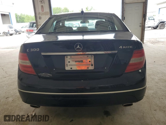 2008 Mercedes-Benz C 300 Sport with VIN WDDGF81XX8F145729, listed as a Copart auction lot 63607305 with Not provided miles and Clean title. Bid and sale history available at DreamBid. Image 6.
