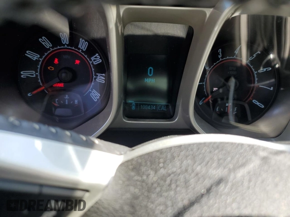2010 Chevrolet Camaro 2LT with VIN 2G1FG1EV3A9100500, listed as a Copart auction lot 57343735 with 108,434 mi miles and Salvage title. Bid and sale history available at DreamBid. Image 9.