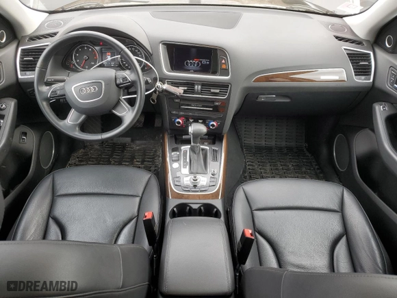 2017 Audi Q5 Premium Plus with VIN WA1L2AFP9HA033743, listed as a Copart auction lot 49057085 with 80,703 mi miles and Salvage Title. Bid and sale history available at carsss.com. Image 8.