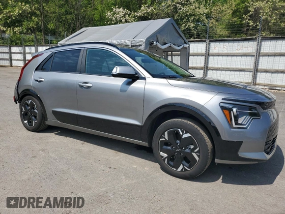 2024 Kia Niro Wind with VIN KNDCR3L11R5121869, listed as a Copart auction lot 55354225 with 23,746 mi miles and Clean Title. Bid and sale history available at DreamBid. Image 4.