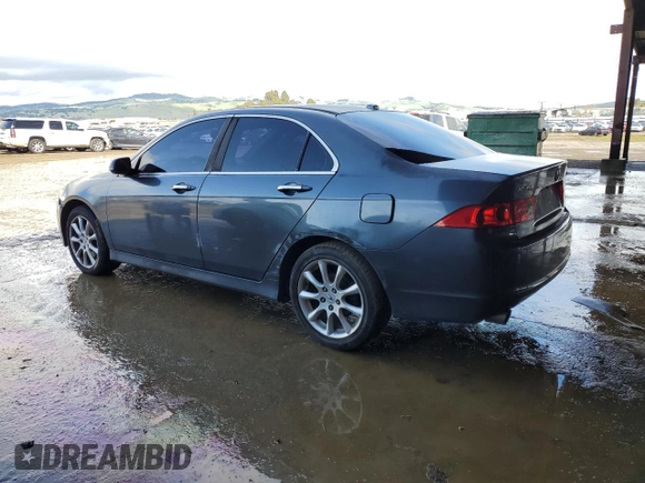 2007 Acura TSX Navi with VIN JH4CL969X7C008290, listed as a Copart auction lot 49184415 with Not provided miles and Salvage title. Bid and sale history available at DreamBid. Image 2.