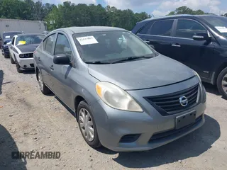 2012 Nissan Versa SV with VIN 3N1CN7AP5CL919070, listed as a IAAI auction lot 42437067 with 187,519 mi miles and . Bid and sale history available at DreamBid. Image 1.