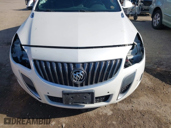 2014 Buick Regal GS with VIN 2G4GT5GX9E9253302, listed as a IAAI auction lot 42012519 with 101,692 mi miles. Bid and sale history available at carsss.com. Image 18.