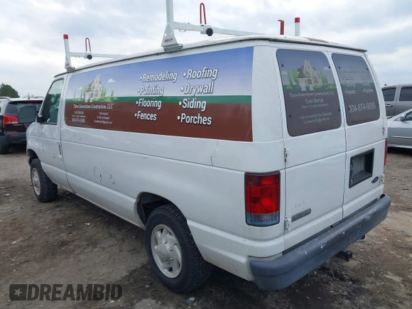 2007 Ford Econoline Cargo Commercial with VIN 1FTNE14W57DA71807, listed as a IAAI auction lot 41407896 with 137,637 mi miles and . Bid and sale history available at DreamBid. Image 3.